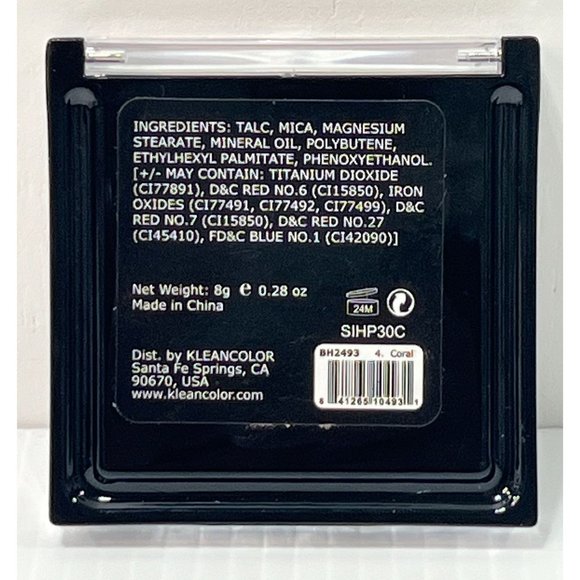 Kleancolor - Bashful Glow Luminous Finishing - # 04 Coral - Picture 6 of 6